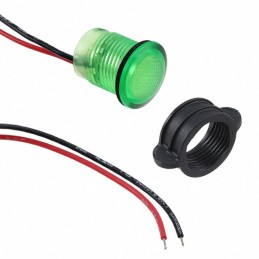 1 pcs : CNX714C500FVW - IND TUFFLED FLEXVOLT 14MM GREEN