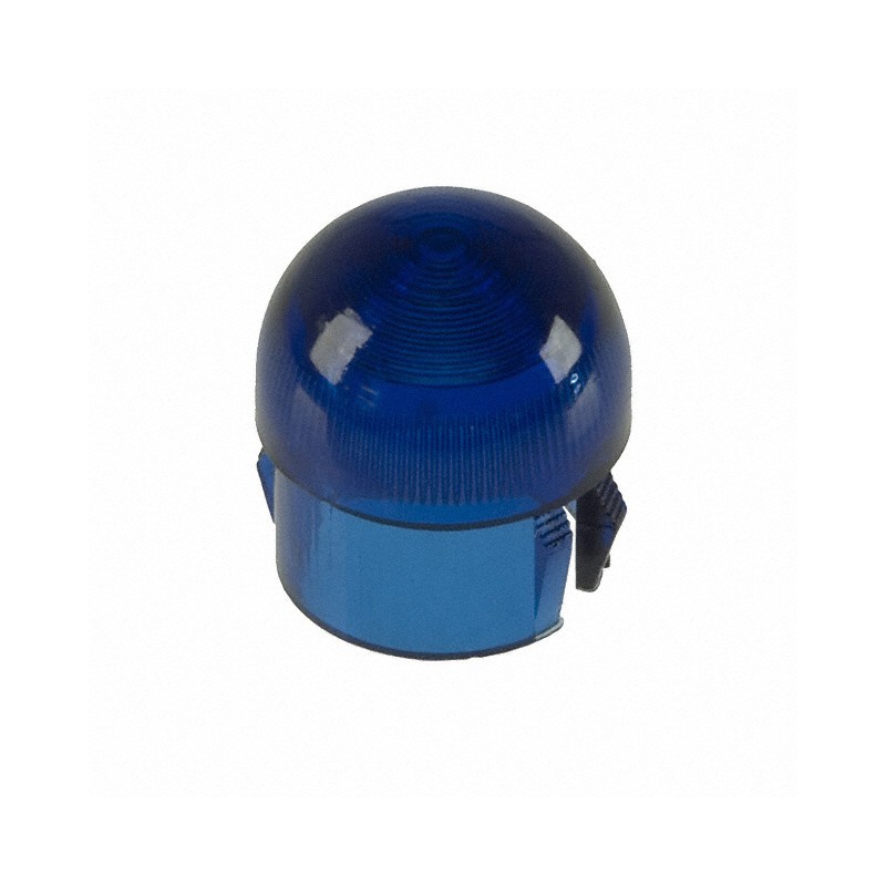 1 pcs : 4346 - LENS BLUE WIDE SNAP-IN