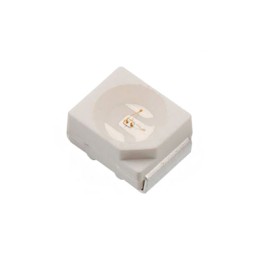 1 pcs : 150141AS73113 - LED AMBER CLEAR 2PLCC SMD