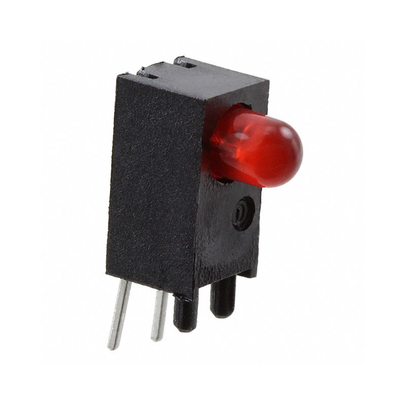 1 pcs : 5510503F - LED CBI 3MM RED DIFF RA