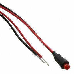 1 pcs : PM3RDW12.0 - PNL MNT RED 20MA W/WIRE 12'
