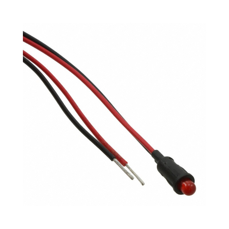1 pcs : PM3RDW12.0 - PNL MNT RED 20MA W/WIRE 12'