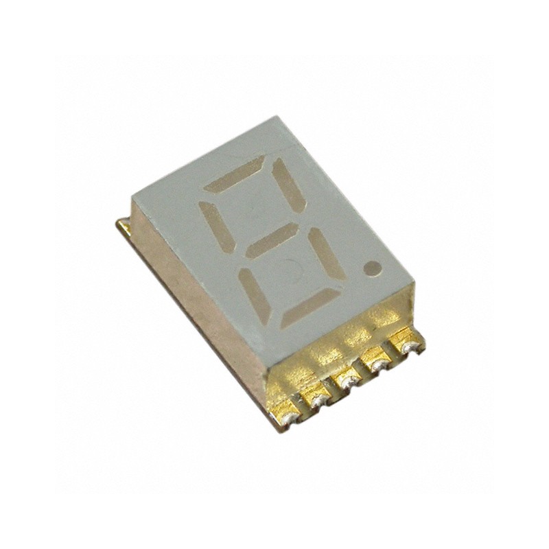 1 pcs : XZFMG07A - DISPLAY 7SEG 0.3' SGL GRN 10SMD