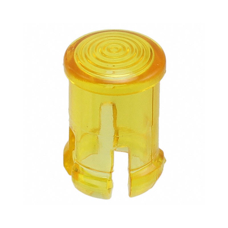 1 pcs : CLB_300_ATP - LENS AMBER FRESNEL RING SNAP IN