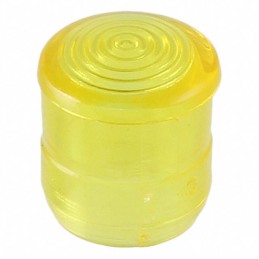 1 pcs : CMC_321_YTP - LENS YELLOW PANEL MOUNT SNAP-IN