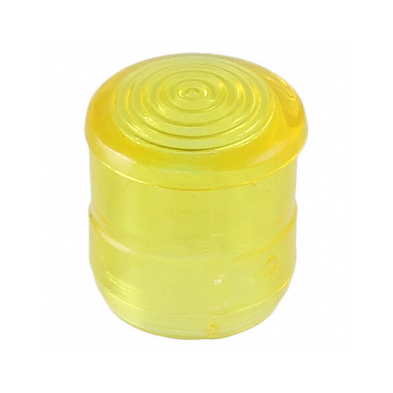 1 pcs : CMC_321_YTP - LENS YELLOW PANEL MOUNT SNAP-IN