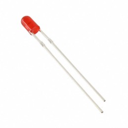 1 pcs : VAOL-3MAE2 - LED RED DIFFUSED T/H