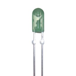 1 pcs : C5SMF-GJF-CV0Y0791 - LED GREEN CLEAR 5MM OVAL T/H