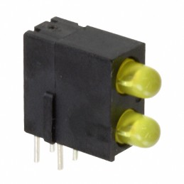 1 pcs : 5530233400F - LED CBI 3MM BI-LVL YELLOW RA