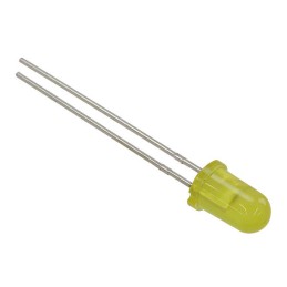 1 pcs : 5219248F - LED YELLOW DIFFUSED T-1 3/4 T/H