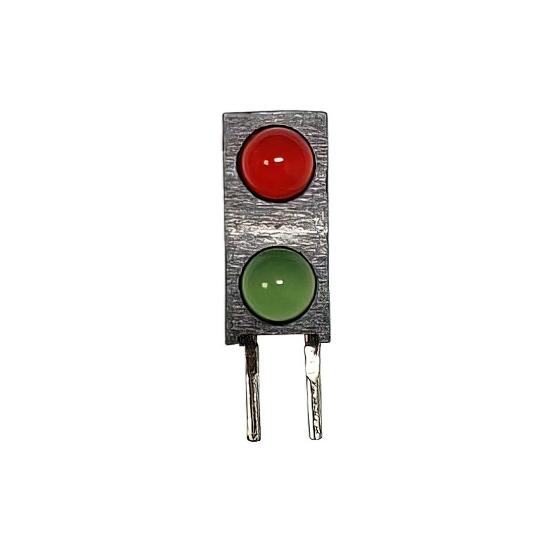 1 pcs : HV-32H307B/260/SYGSUR-U1930 - LED CBI 3MM BI-LVL GRN/RED RA