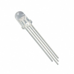 1 pcs : WP154A4SUREQBFZGC - LED RGB CLEAR T-1 3/4 T/H