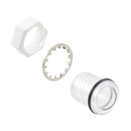 1 pcs : CMS_444_CTP - LENS CLEAR PANEL MOUNT THREADED