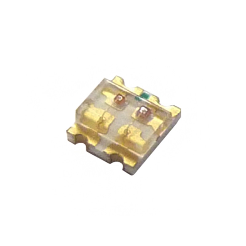 1 pcs : SM0605BC-R/B - LED BLUE/RED CLEAR 0605 SMD