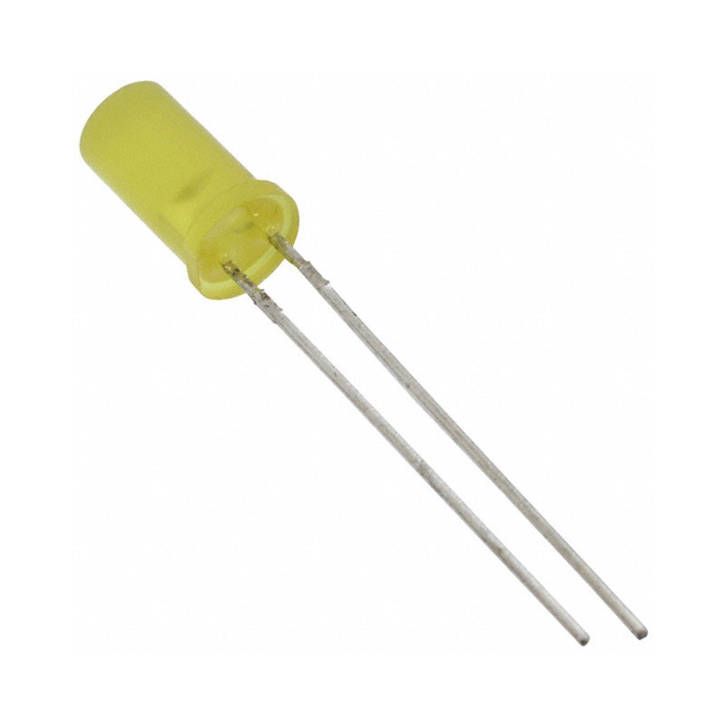 1 pcs : WP483YDT - LED YELLOW DIFFUSED T-1 3/4 T/H