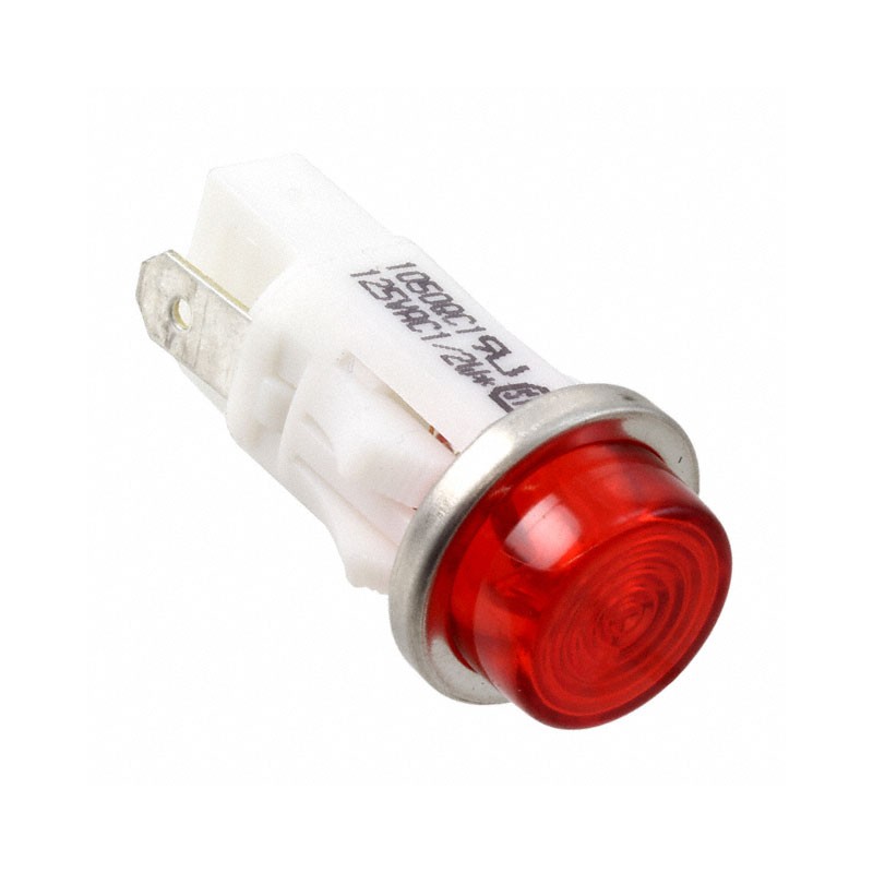 1 pcs : 1050QC1 - LAMP NEON RED 120V PC MNT
