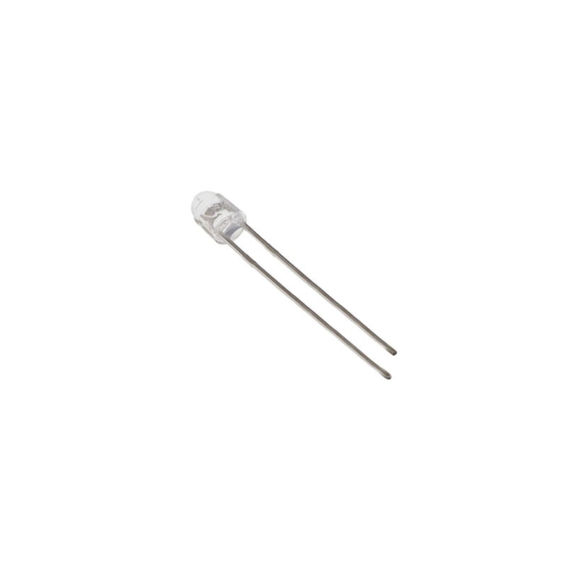 1 pcs : SLR343WBN2PT - LED WHITE T-1 T/H
