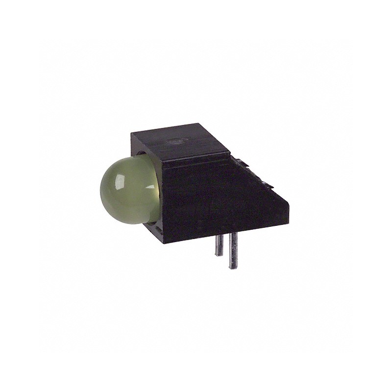 1 pcs : SSF-LXH100YD - LED CBI 5MM YELLOW RA PC MNT