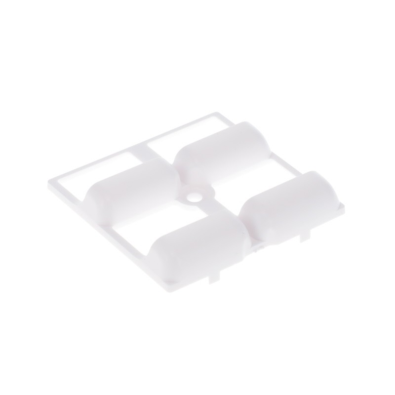 1 pcs : C17580_STRADA-2X2-SHD-WHT - ACCESSORYMM (D)