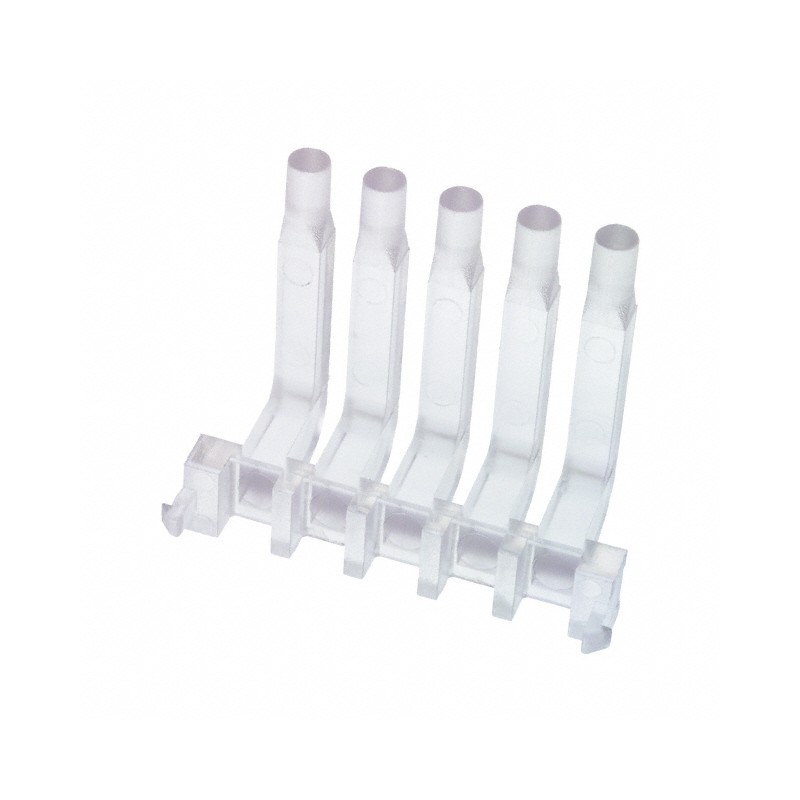 1 pcs : LPF-C051303S - LIGHT PIPE 2.8MM 5POS RA SMD