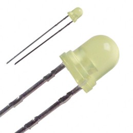 1 pcs : SLR-332YY3F - LED YELLOW DIFFUSED T-1 T/H
