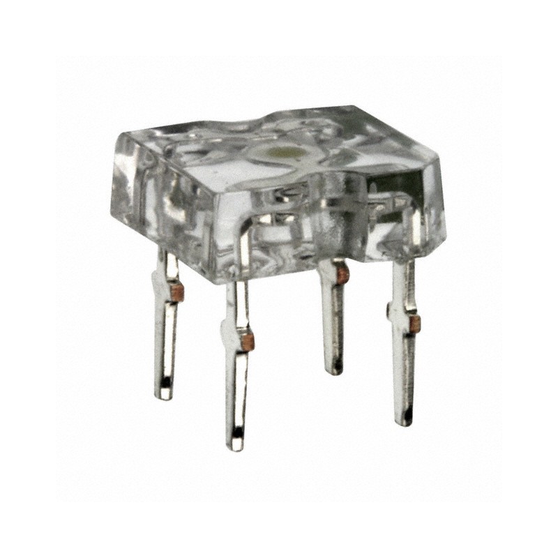 1 pcs : R20WHT-F-0160 - LED COOL WHITE CLEAR T/H