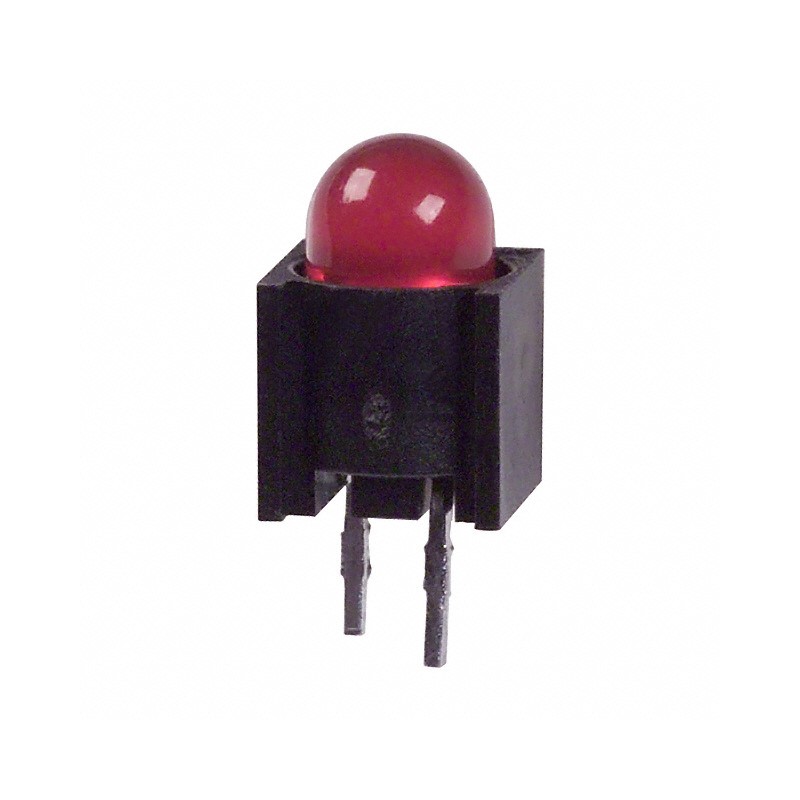 1 pcs : 5500404F - LED CBI 5MM RED TH PC MNT