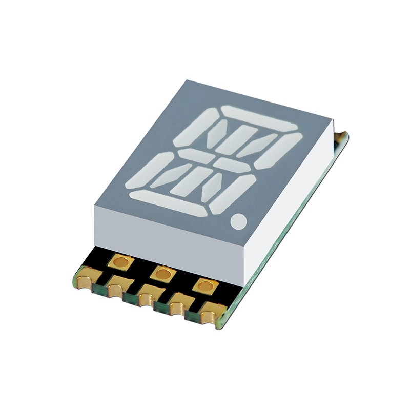 1 pcs : ACPSC04-41CGKWA - DISPLAY 14SEG 0.4' SGL GRN 16SMD