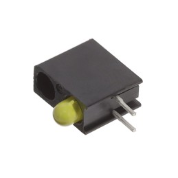1 pcs : 5530203F - LED CBI 3MM BI-LVL YL/BLANK RA