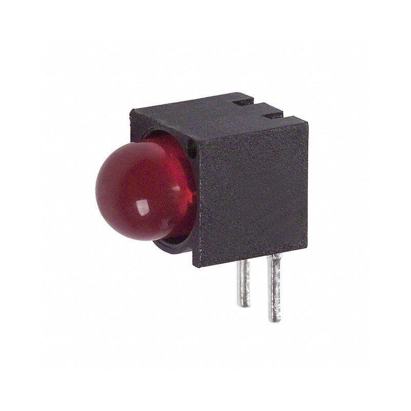 1 pcs : 5500405F - LED CBI 5MM RED RA PC MNT
