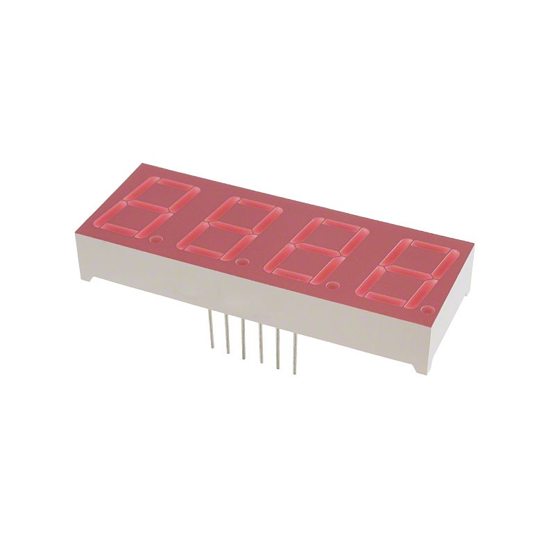 1 pcs : LTC-5723HR - DISP 7SEG 0.56' QUAD RED 12DIP