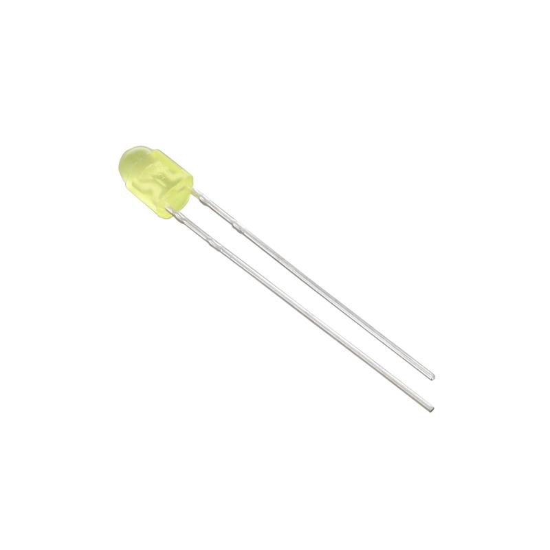 1 pcs : SLR-343YY3F - LED YELLOW DIFFUSED T/H