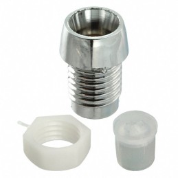 1 pcs : COM-11147 - LED HOLDER - 5MM (CHROME FINISH)