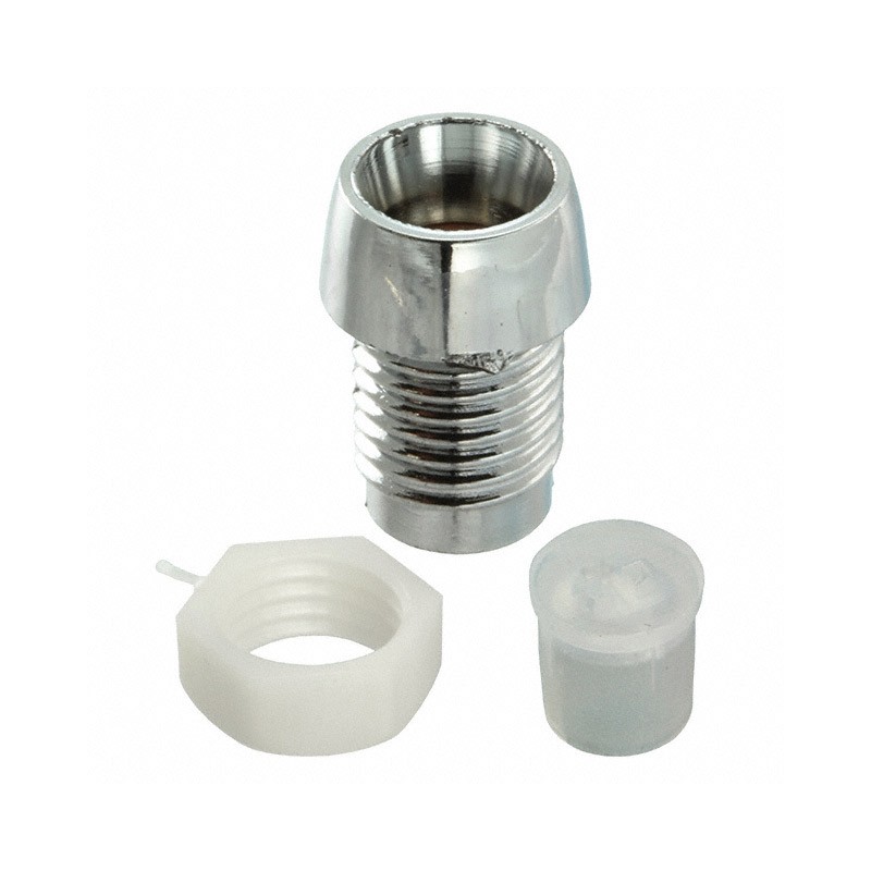 1 pcs : COM-11147 - LED HOLDER - 5MM (CHROME FINISH)