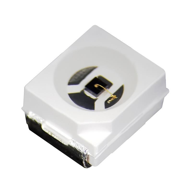 1 pcs : T1691UY--20C000212U1930 - LED AMBER CLEAR 2PLCC SMD