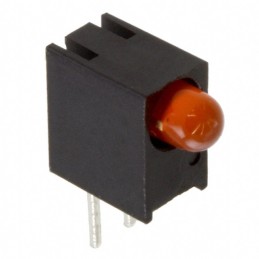 1 pcs : 5512507F - LED CBI 3MM ORNG RA PCMNT