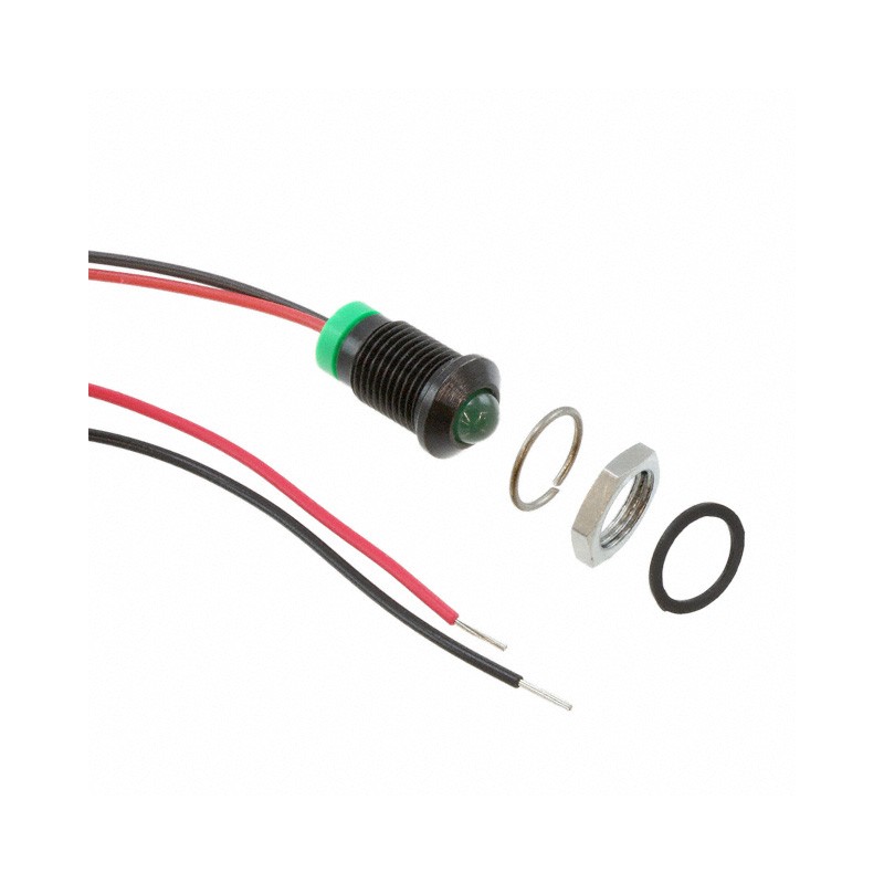 1 pcs : Q8P7BXXG02E - LED PM INDICATOR PROMINENT GRN