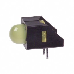 1 pcs : SSF-LXH104YD - LED CBI 5MM YELLOW RA PCMNT