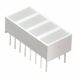 1 pcs : LTL-2820G - LED CBI 8.89X3.81MM QUAD GN VERT