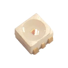 1 pcs : QLSP05RG - LED RED CLEAR 6PLCC SMD