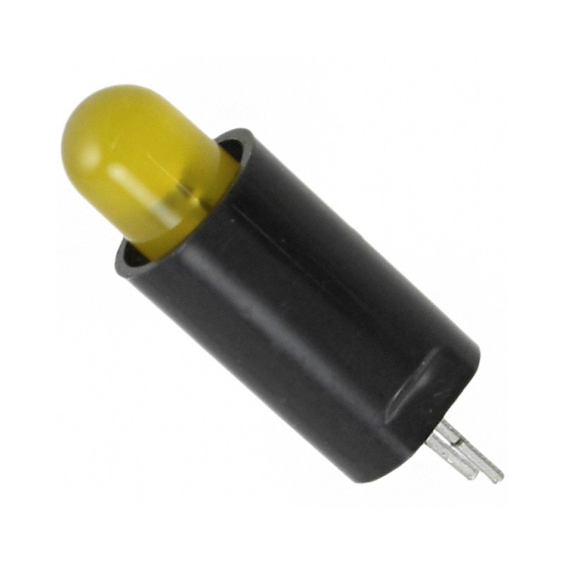 1 pcs : 5612301070F - LED CBI 5MM YELLOW TH PC MNT