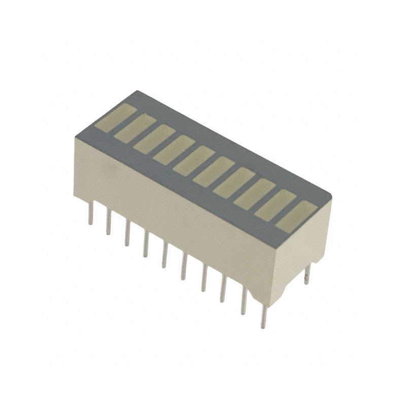 1 pcs : DC10EWA - LED CBI 10-SEG RED THROUGH HOLE