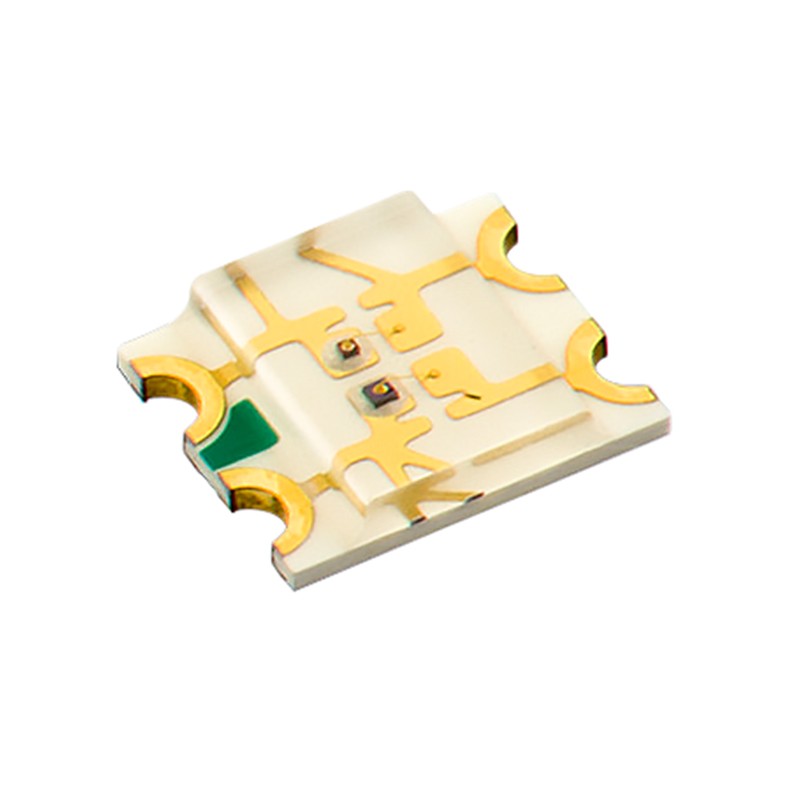 1 pcs : 150121SV74000 - LED GREEN/RED CLEAR SMD