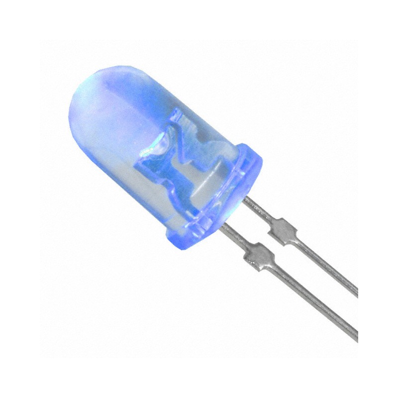 1 pcs : C5SMF-BJE-CR0U0451 - LED BLUE CLEAR 5MM OVAL T/H