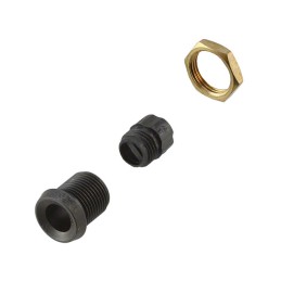 1 pcs : LH1048B - HLDR INDICATOR PNL BLK T1 3/4