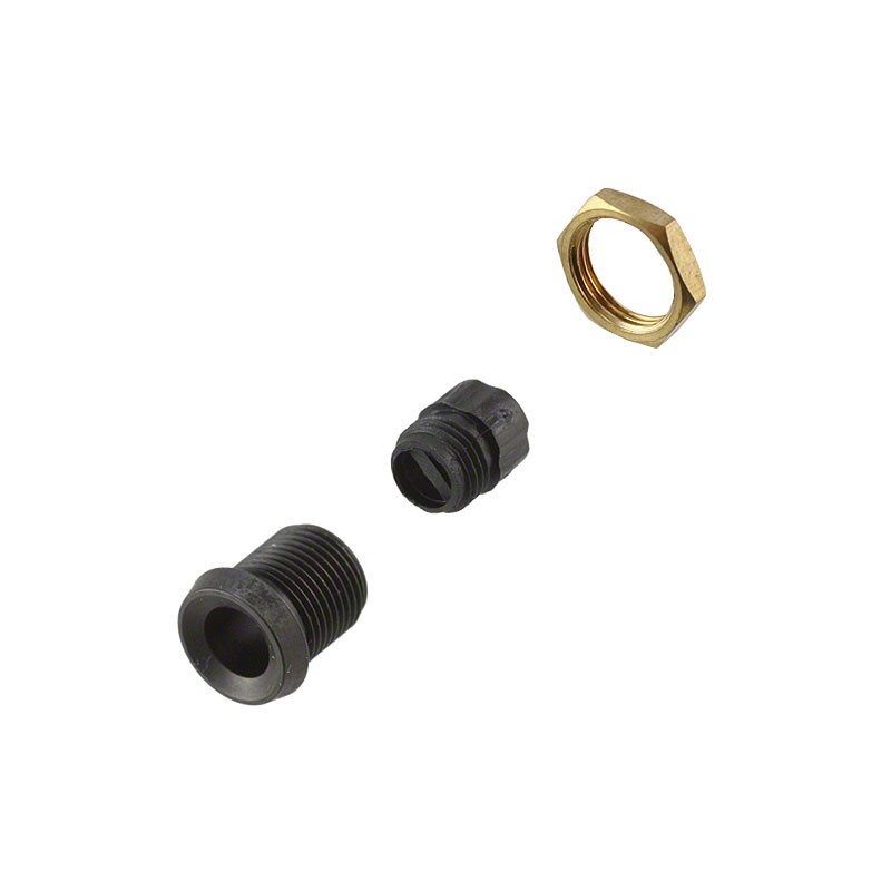 1 pcs : LH1048B - HLDR INDICATOR PNL BLK T1 3/4