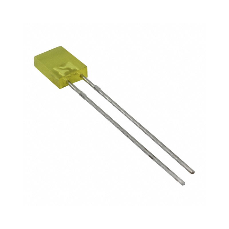 1 pcs : WP113YDT - LED YELLOW DIFF RECT 2MMX5MM T/H