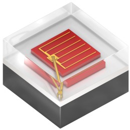 1 pcs : GR VJLPL1.23-KQKS-A4R2-1-350-R18 - LED OSLON PURE 1414 RED 620NM