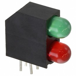 1 pcs : 5520221F - LED CBI 5MM BI-LVL GREEN/RED RA