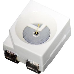 1 pcs : T1681URO-20C000312U1930 - LED RED CLEAR 4PLCC SMD